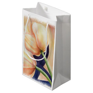DEUX SAC CADEAU DE TULIPS ORANGE