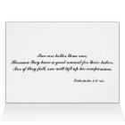 Deux sont meilleurs qu'un.