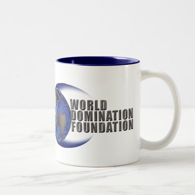 Deux tasse du ton 15oz WDF (Droit)