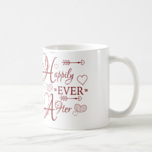 Deux Tons Heureux Jamais Après La Mug De Café
