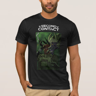 Deuxième T-shirt de couverture de contact