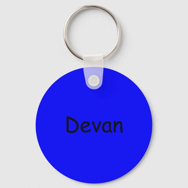 Devan Keychain (Front)