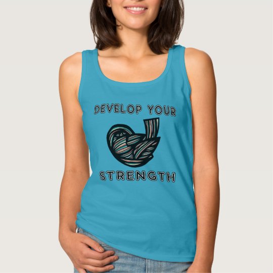 "Develop Your Strength" Women's Basic Tank Top