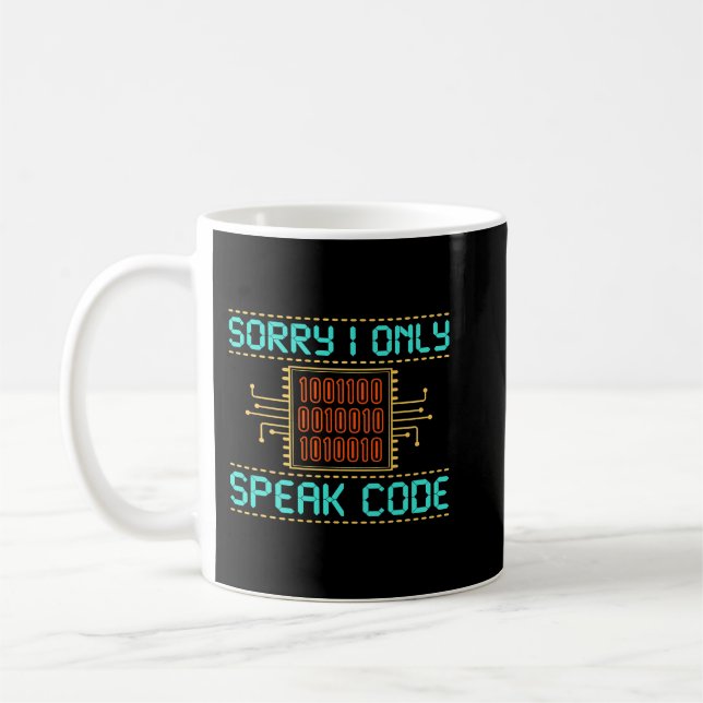 Developer Code Software Engineer Programmer Nerd C Coffee Mug (Left)