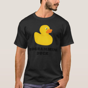 Developer Rubber Duck black lab puppy canine T-Shirt