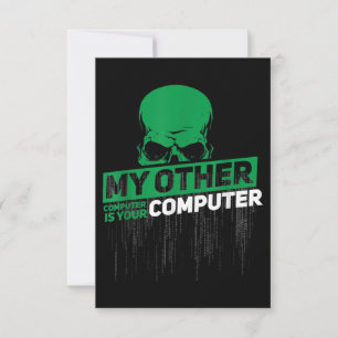 Developer Sysadmin Engineer Hacker Nerd Admin Code Invitation