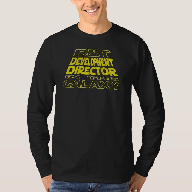 Development Director  Space Backside Design T-Shirt (Front)