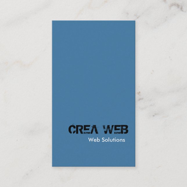 Développeur web - cartes de visite (Devant)