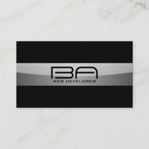 Développeur web - cartes de visite