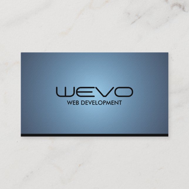 Développeur web - cartes de visite (Devant)