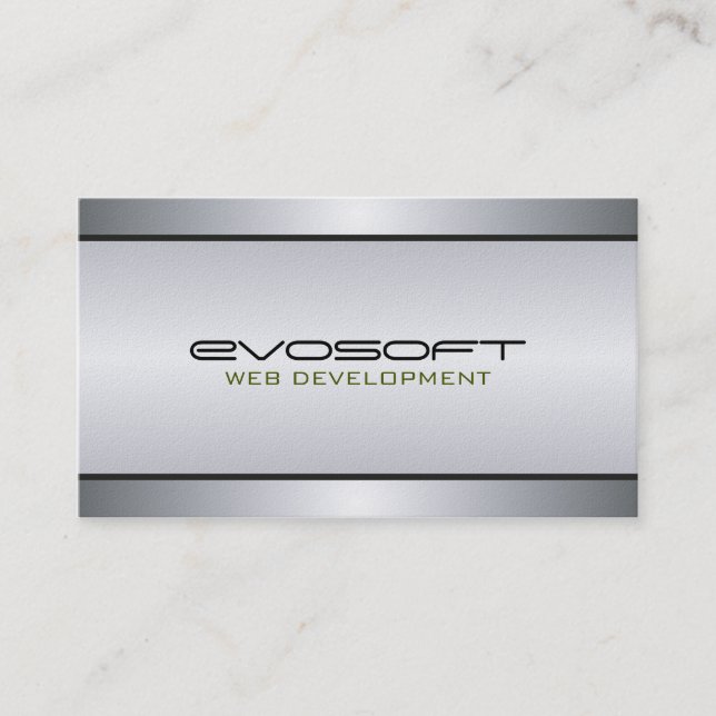 Développeur web - cartes de visite (Devant)