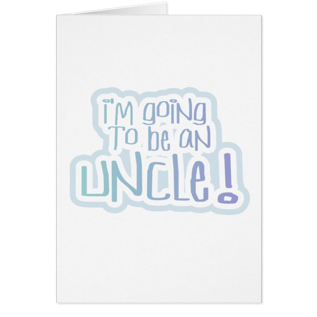 Devenir un Tshirt et un Cadeau à l'oncle (Devant)