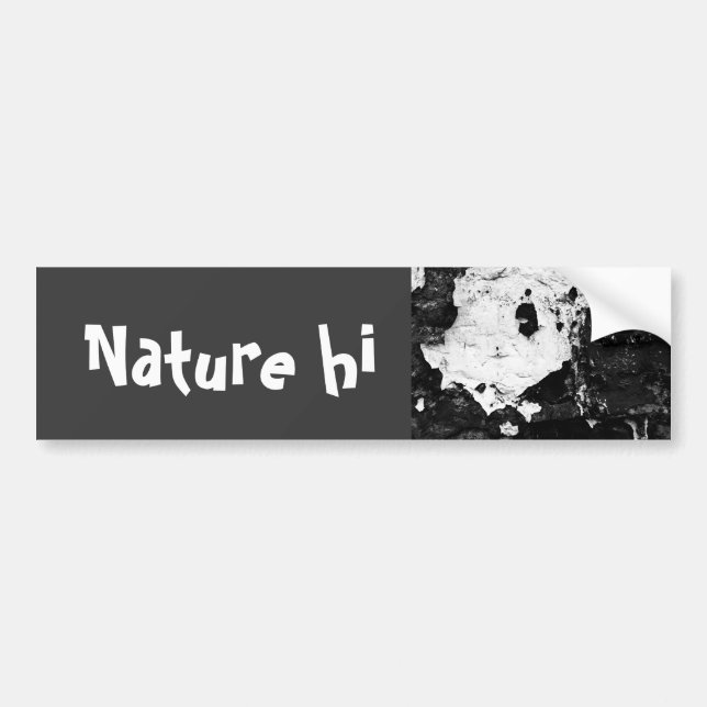 devestation masks bumper sticker (Front)