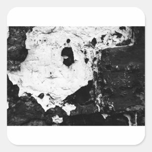 devestation masks square sticker