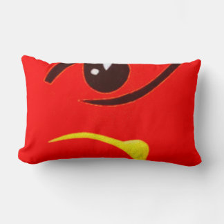 Devi maa in red lumbar pillow