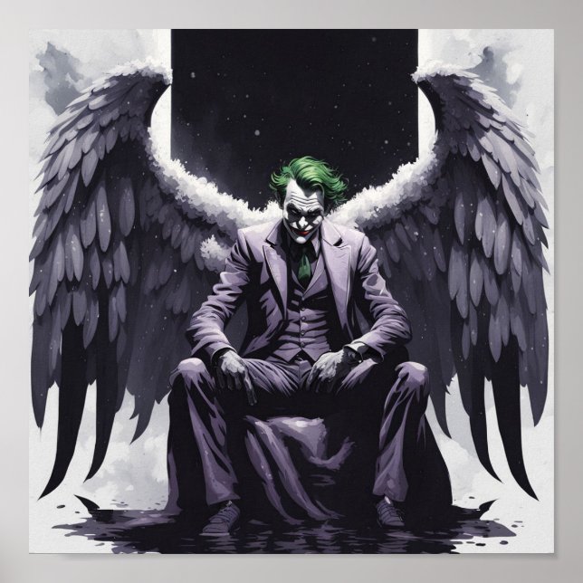 Devil Angel Jocker Poster (Front)