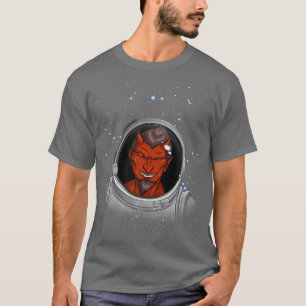 Devil Astronaut Occult Halloween Demon Astronaut D T-Shirt