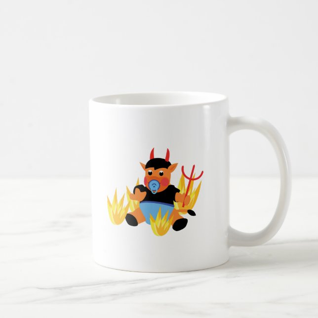 devil baby coffee mug (Right)