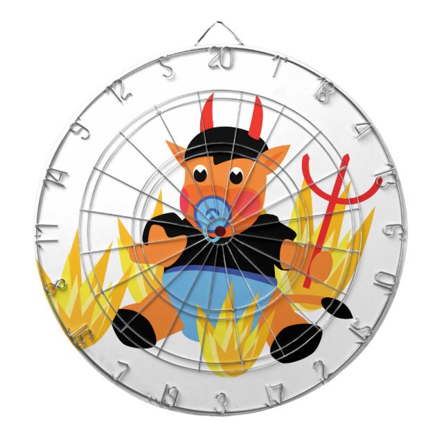 devil baby dartboard (Front)