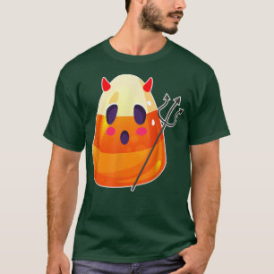 Devil Candy Corn Puns Are So Corny Costume Hallowe T-Shirt