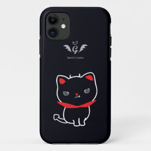 Devil Cat Nikolas Classic iPhone 11 Case
