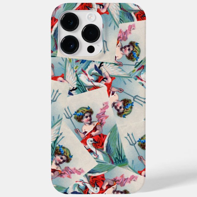 Devil Child & Swan Case-Mate iPhone Case (Back)