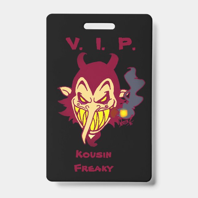 Devil Cigar Badge (Front)