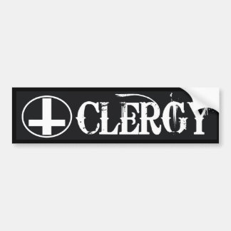devil clergy bumper sticker