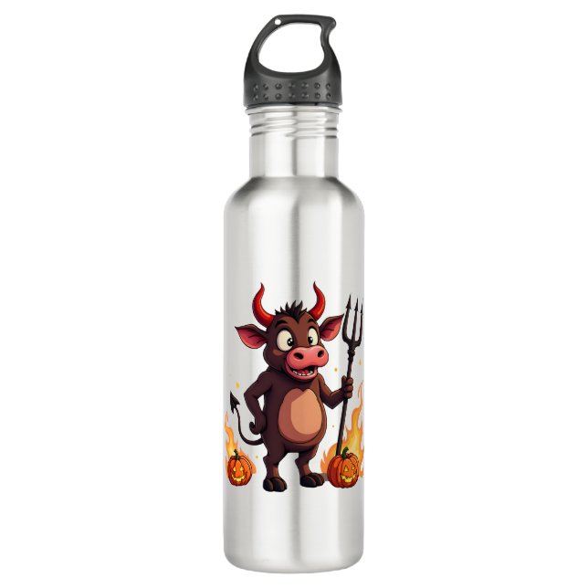 Devil Cow Mischief 710 Ml Water Bottle (Front)