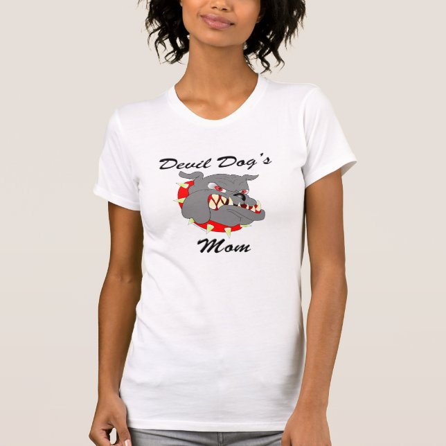 Devil Dog's Mom T-Shirt (Front)
