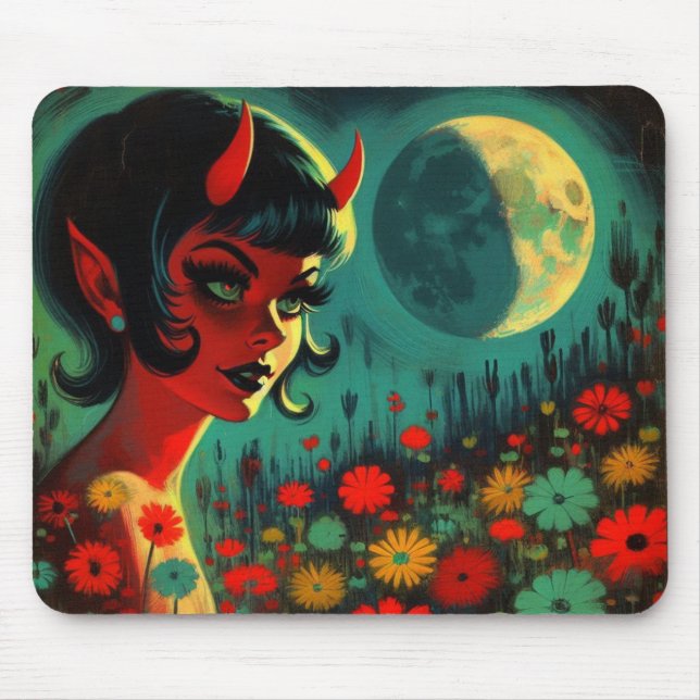 Devil Doll  Mouse Pad (Front)