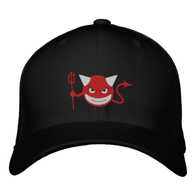 Devil Embroidered Hat (Front)