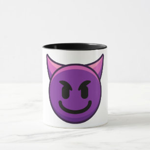 Devil Emoji Motif Mug