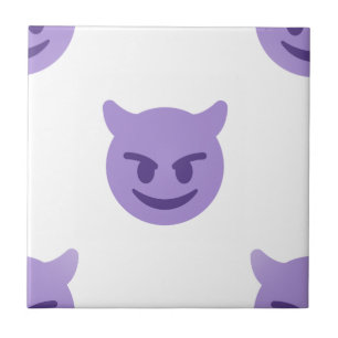 devil emoji tile