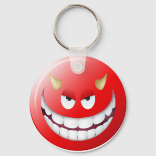 Devil Face 2 Keychain