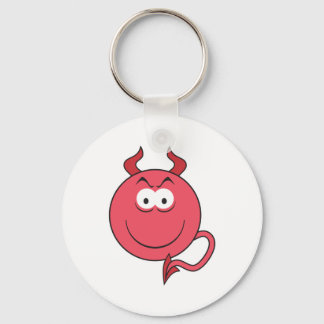 Devil Face Keychain