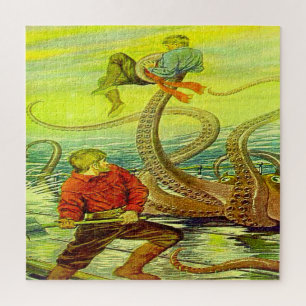 "Devil Fish Tentacle!" Jigsaw Puzzle