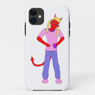 devil girl iPhone 11 case