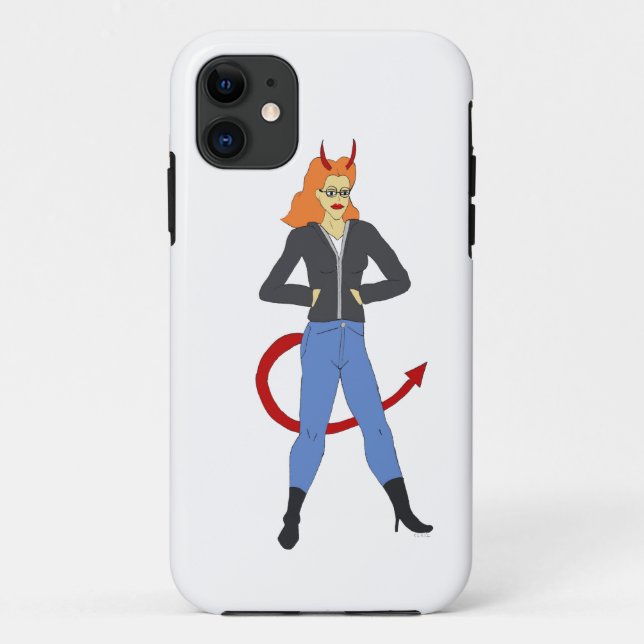 devil girl    Case-Mate iPhone case (Back)