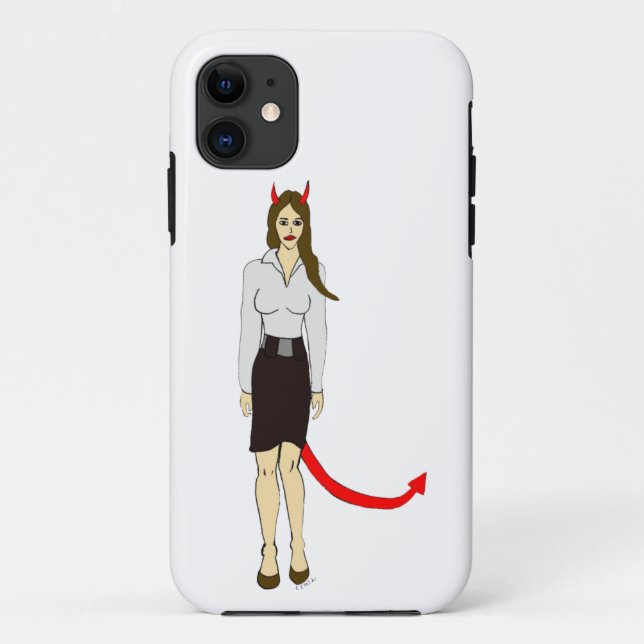 devil girl      Case-Mate iPhone case (Back)