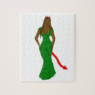 devil girl    jigsaw puzzle