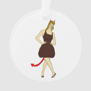 devil girl      ornament