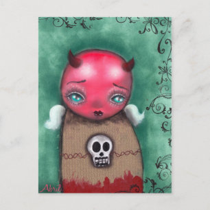 Devil Girl Postcard