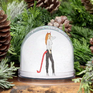 devil girl      snowglobe