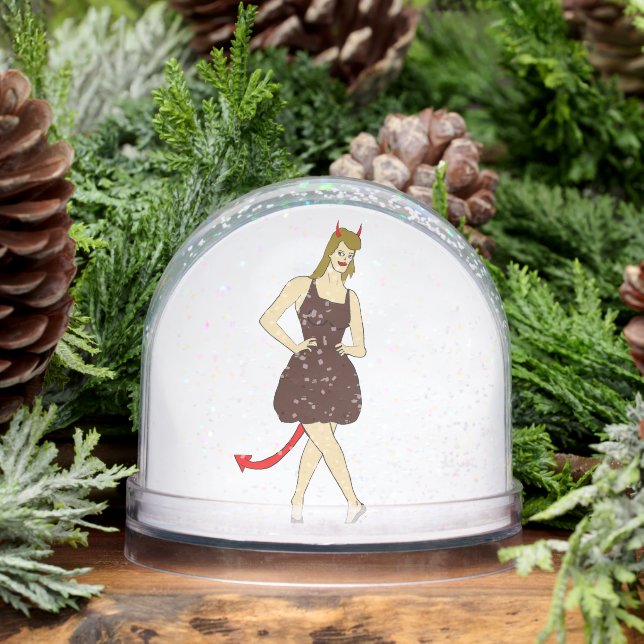 devil girl     snowglobe (Winter)