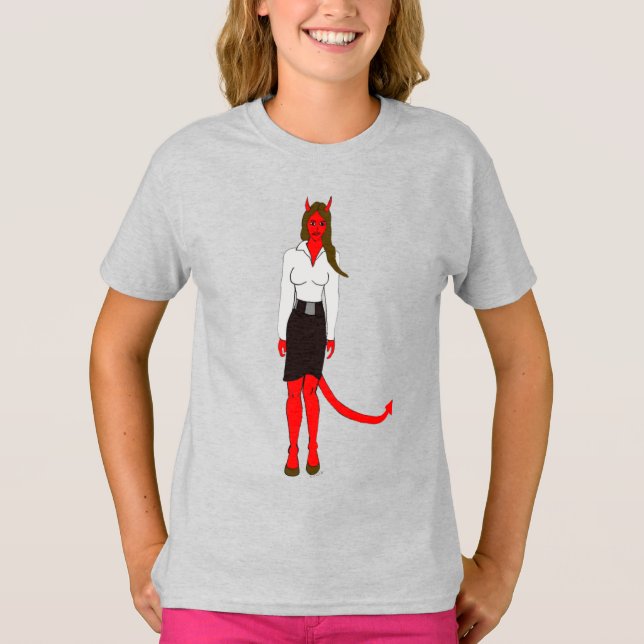 devil girl   T-Shirt (Front)