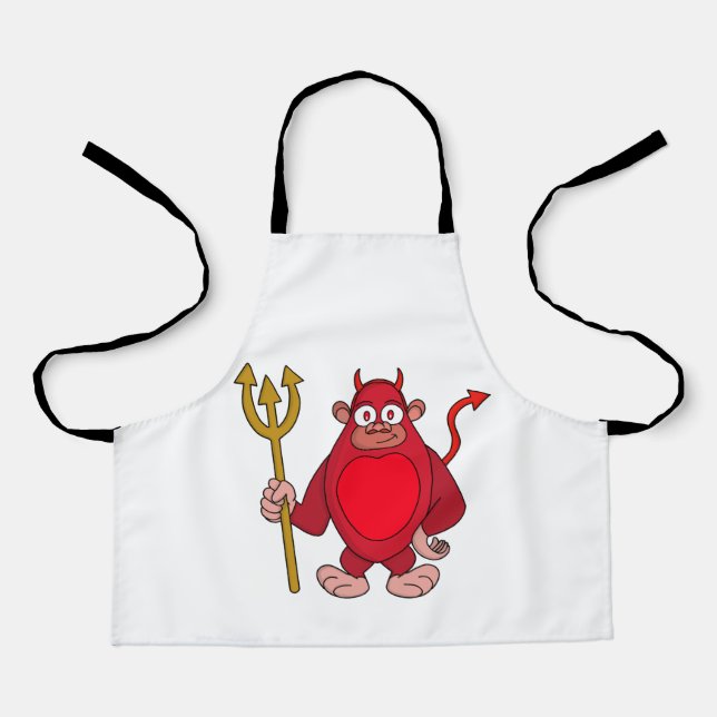 Devil Gorilla Apron (Front)