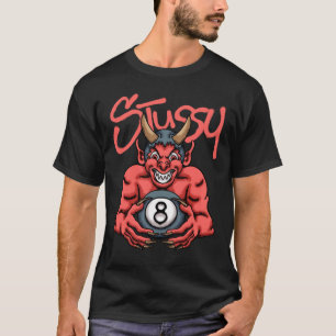 Devil Holding Ball streetwear T-Shirt