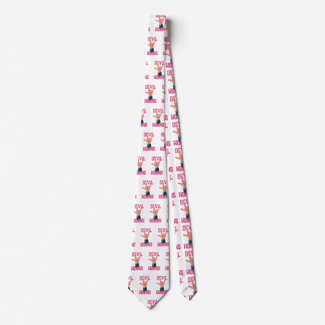 Devil Horns Tie (Front)