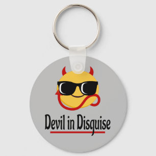 devil in disguise Emoji Hot Trendy Funny Keychain